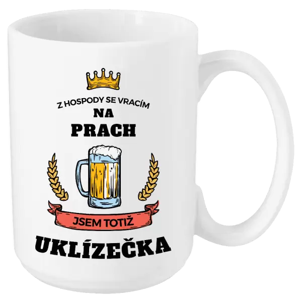 Hrnek Z hospody se vracím - Uklízečka