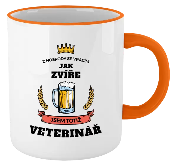 Hrnek Z hospody se vracím - Veterinář