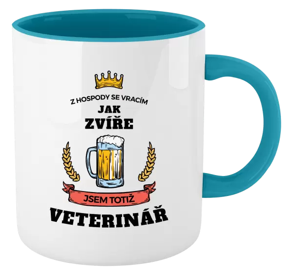 Hrnek Z hospody se vracím - Veterinář