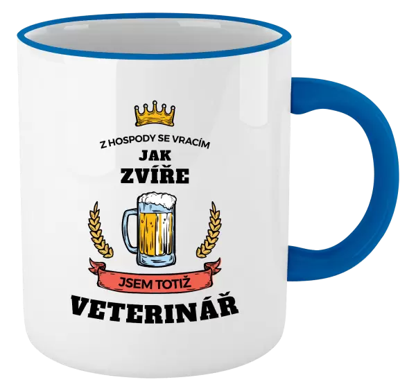 Hrnek Z hospody se vracím - Veterinář