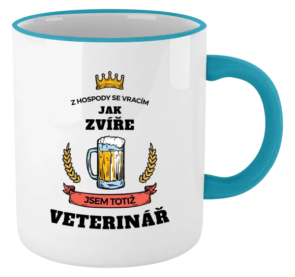 Hrnek Z hospody se vracím - Veterinář