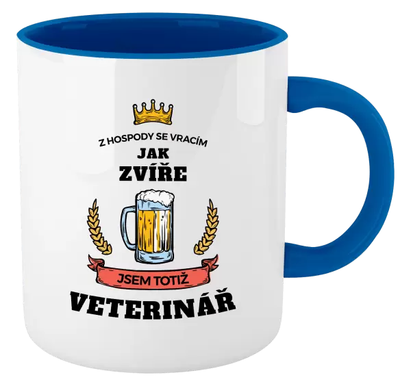 Hrnek Z hospody se vracím - Veterinář