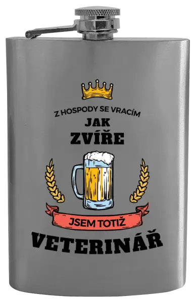 Placatka Z hospody se vracím - Veterinář