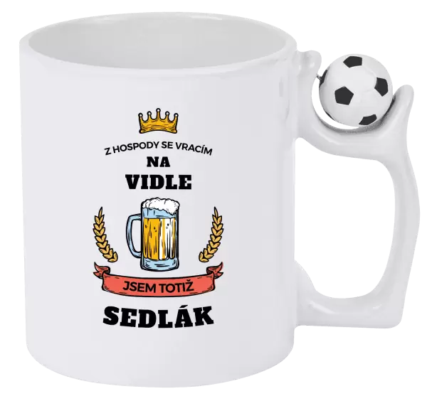 Hrnek Z hospody se vracím - Sedlák