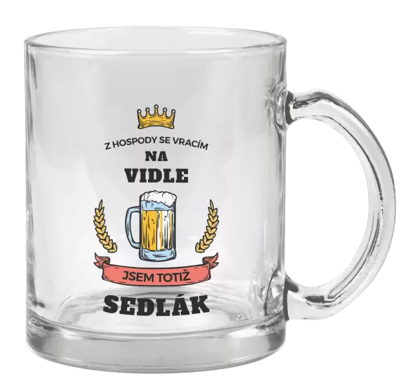 Hrnek Z hospody se vracím - Sedlák