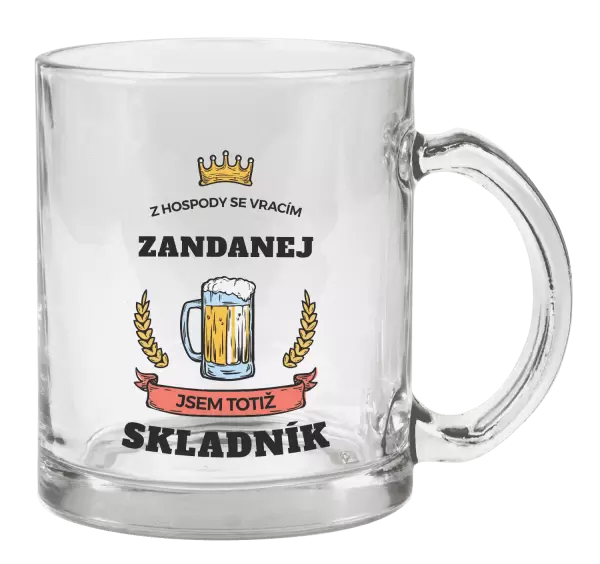 Hrnek Z hospody se vracím - Skladník