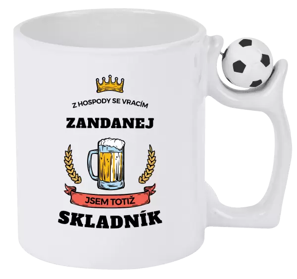 Hrnek Z hospody se vracím - Skladník