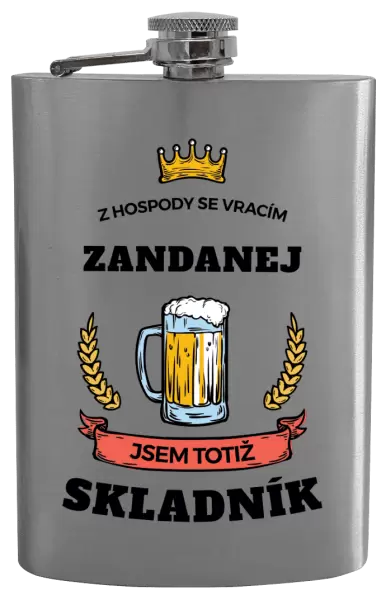 Placatka Z hospody se vracím - Skladník