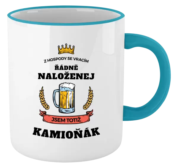 Hrnek Z hospody se vracím - Kamioňák