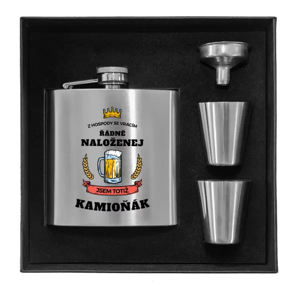 Placatka v krabičce Z hospody se vracím - Kamioňák