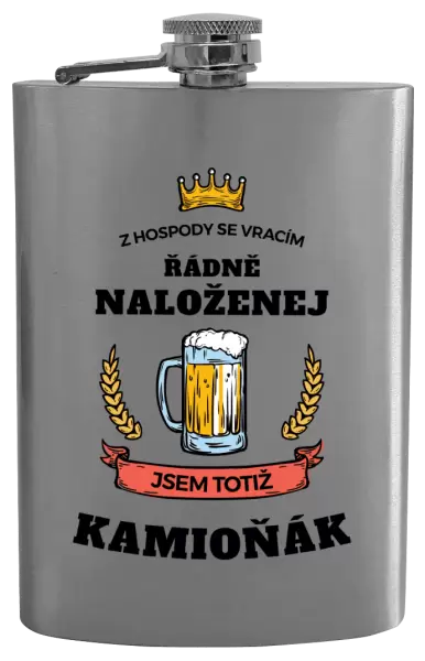 Placatka Z hospody se vracím - Kamioňák