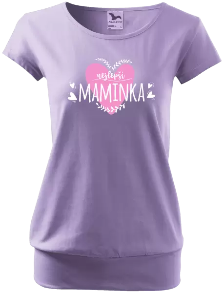 Těhotenské tričko Nejlepší maminka