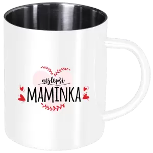 Nerezový hrnek Nejlepší maminka