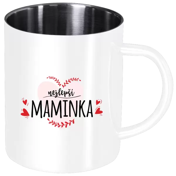 Nerezový hrnek Nejlepší maminka