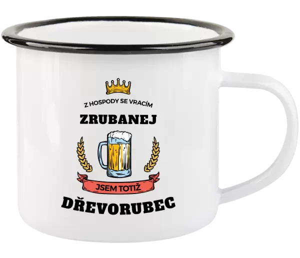 Plecháček Z hospody se vracím - Dřevorubec