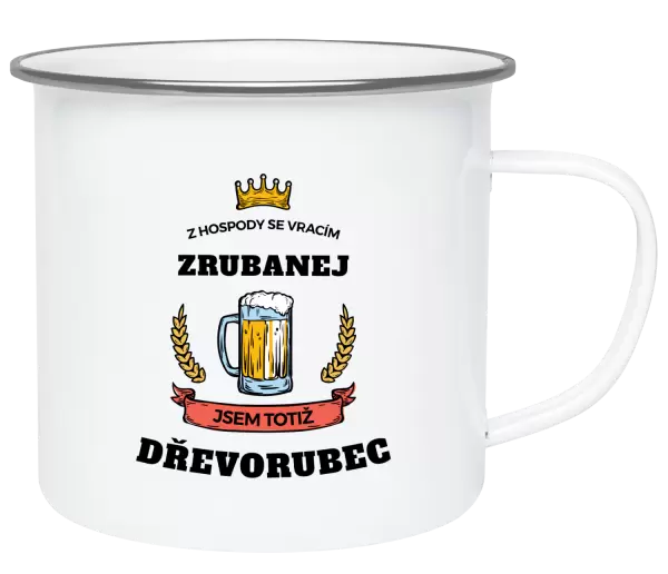 Plecháček Z hospody se vracím - Dřevorubec