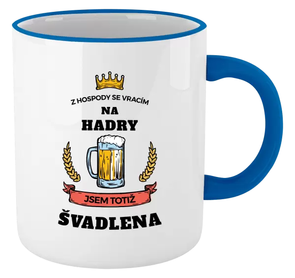 Hrnek Z hospody se vracím - Švadlena