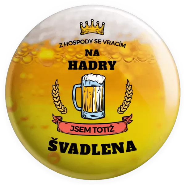 Placka Z hospody se vracím - Švadlena