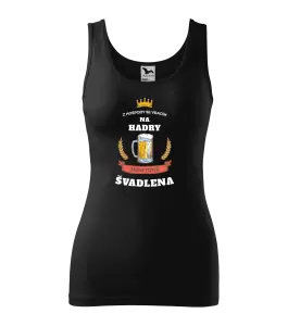 Dámské tílko Z hospody se vracím - Švadlena