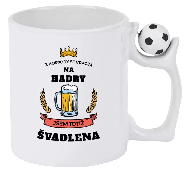 Hrnek Z hospody se vracím - Švadlena