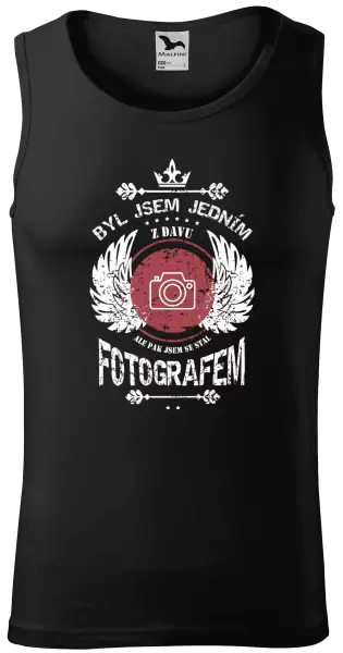 Pánské tílko Byl jsem jedním z davu, ale pak jsem se stal fotografem