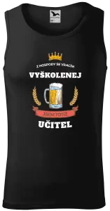 Pánské tílko Z hospody se vracím - Učitel