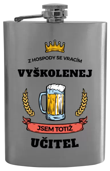 Placatka Z hospody se vracím - Učitel