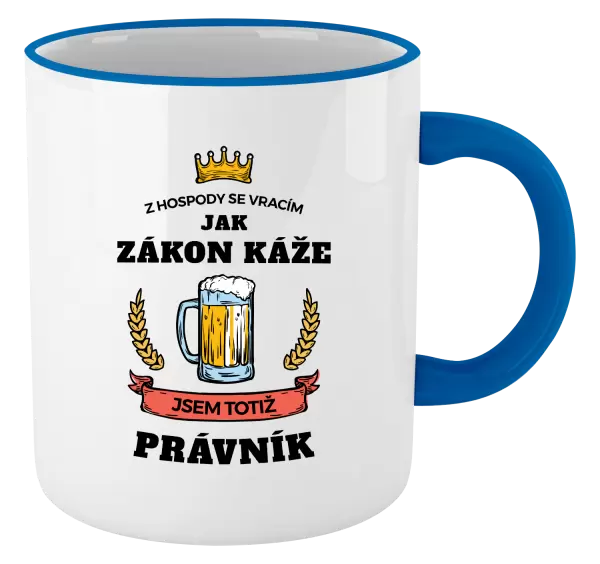 Hrnek Z hospody se vracím - Právník