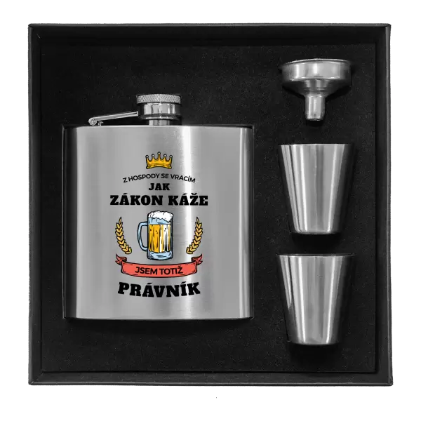 Placatka v krabičce Z hospody se vracím - Právník