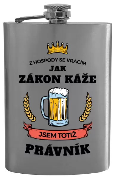 Placatka Z hospody se vracím - Právník