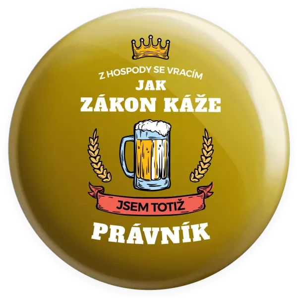 Placka Z hospody se vracím - Právník