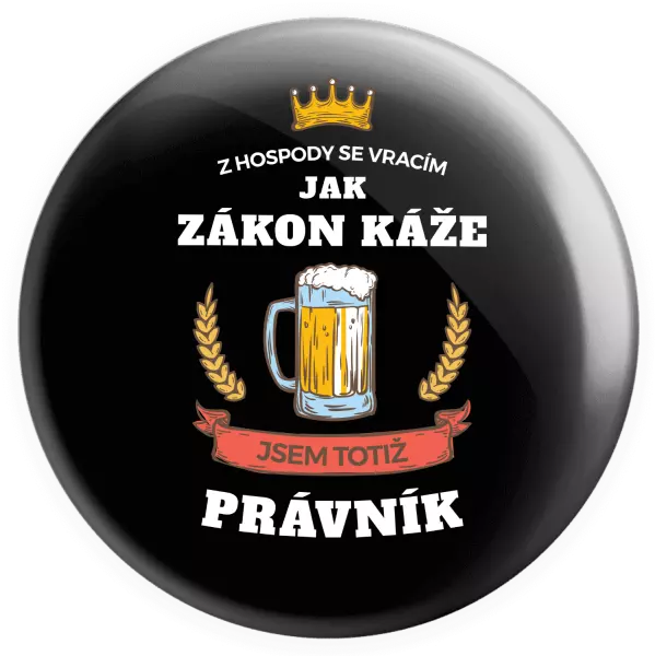 Placka Z hospody se vracím - Právník