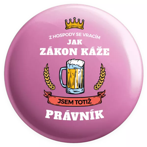 Placka Z hospody se vracím - Právník