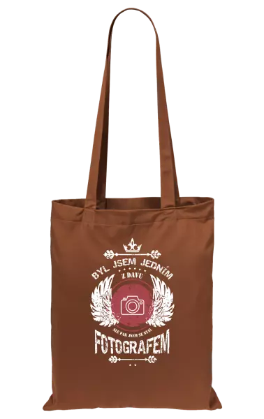 Látková taška Byl jsem jedním z davu, ale pak jsem se stal fotografem