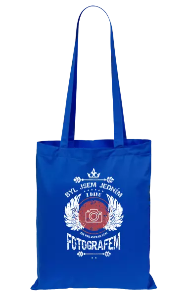 Látková taška Byl jsem jedním z davu, ale pak jsem se stal fotografem