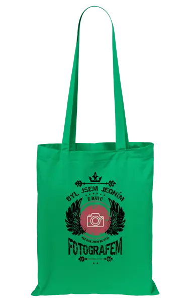 Látková taška Byl jsem jedním z davu, ale pak jsem se stal fotografem