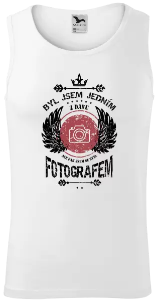 Pánské tílko Byl jsem jedním z davu, ale pak jsem se stal fotografem