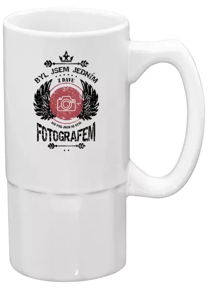 Půllitr Byl jsem jedním z davu, ale pak jsem se stal fotografem