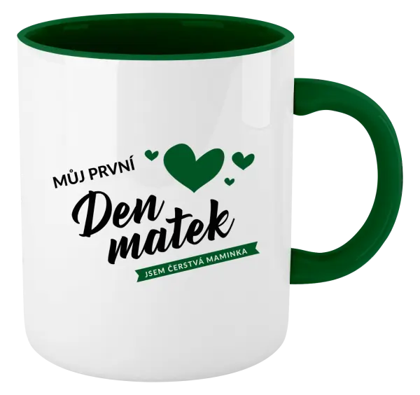 Hrnek Šťastný den matek - mám tě ráda mami