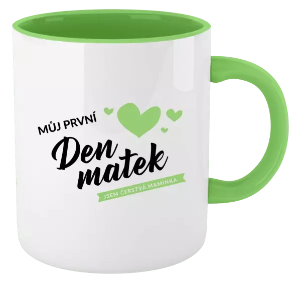 Hrnek Šťastný den matek - mám tě ráda mami