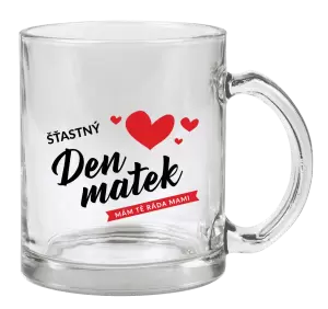 Hrnek Šťastný den matek - mám tě ráda mami