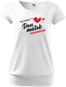 Dámské tričko Můj první den matek - jsem čerstvá maminka