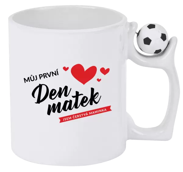 Hrnek Můj první den matek - jsem čerstvá maminka