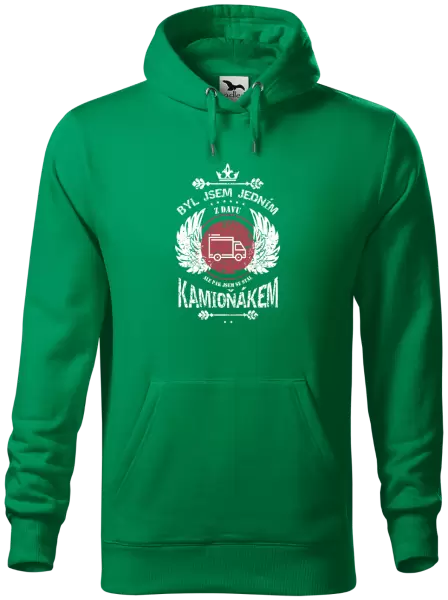 Pánská mikina Byl jsem jedním z davu, ale pak jsem se stal kamioňákem