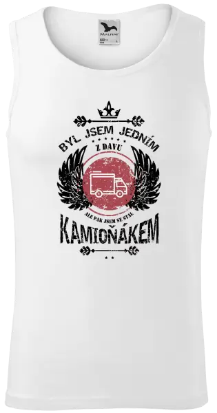 Pánské tílko Byl jsem jedním z davu, ale pak jsem se stal kamioňákem