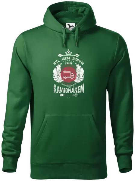 Pánská mikina Byl jsem jedním z davu, ale pak jsem se stal kamioňákem
