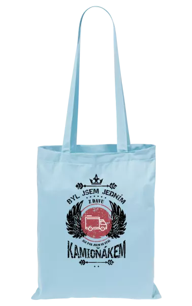 Látková taška Byl jsem jedním z davu, ale pak jsem se stal kamioňákem