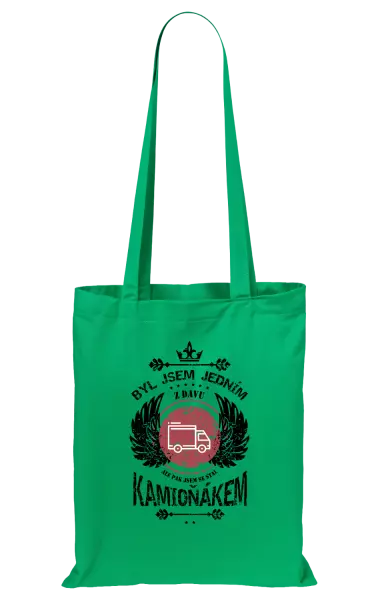 Látková taška Byl jsem jedním z davu, ale pak jsem se stal kamioňákem