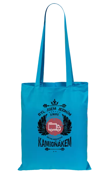 Látková taška Byl jsem jedním z davu, ale pak jsem se stal kamioňákem