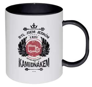 Plastový hrnek Byl jsem jedním z davu, ale pak jsem se stal kamioňákem